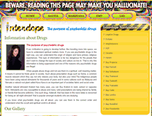 Tablet Screenshot of interdope.com